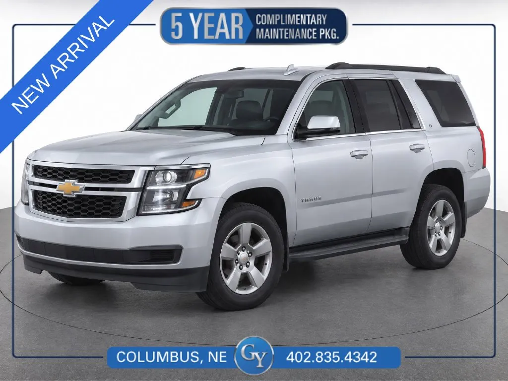 Silver 2016 Chevrolet Tahoe LT for sale in Columbus, NE