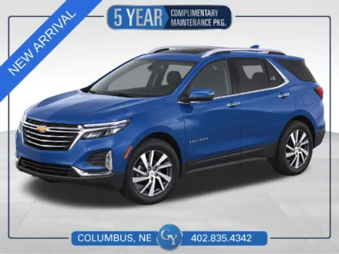 Blue 2022 Chevrolet Equinox LT for sale in Columbus, NE
