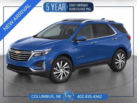 Blue 2022 Chevrolet Equinox LT for sale in Columbus, NE