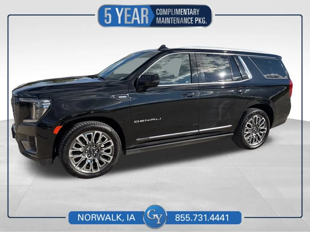 Black 2023 GMC Yukon Denali Ultimate for sale in Norwalk, IA