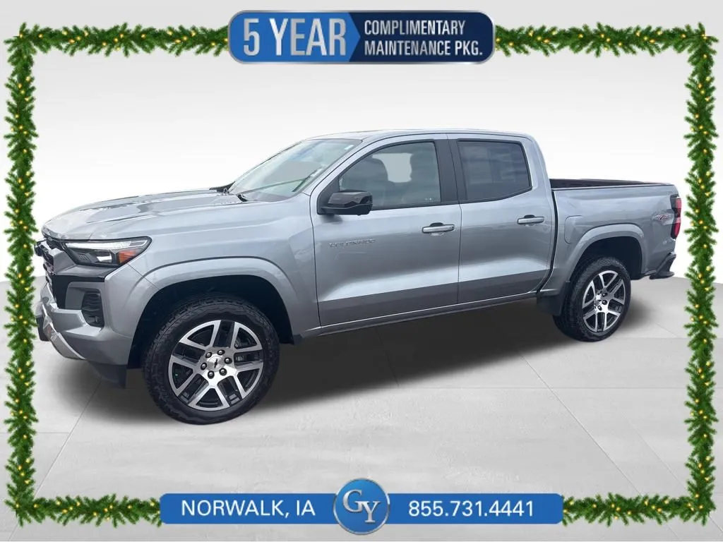 Gray 2023 Chevrolet Colorado Z71 for sale in Norwalk, IA