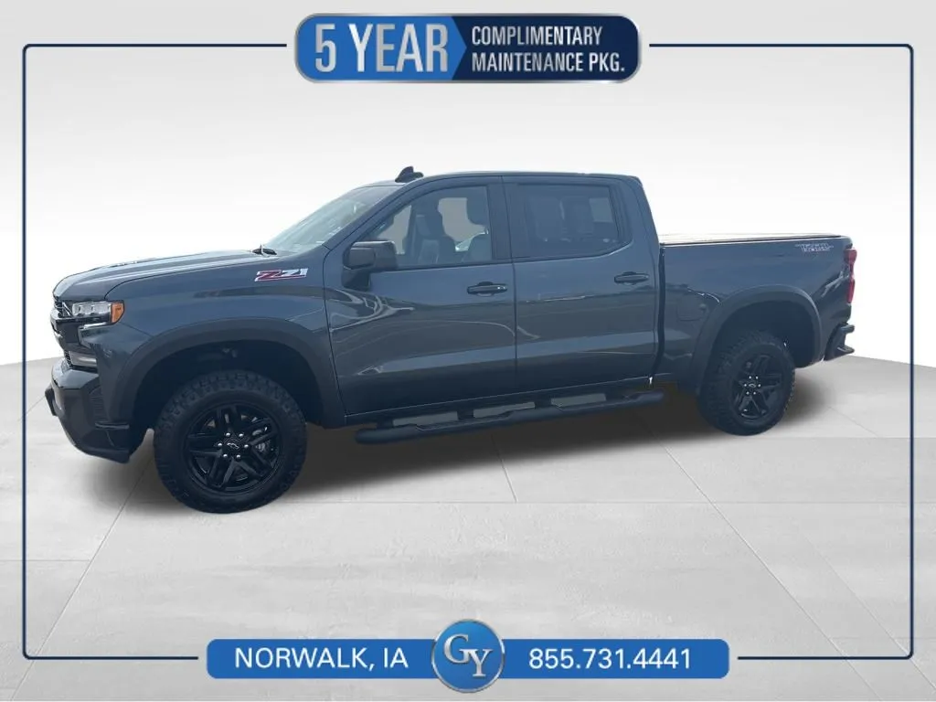 Gray 2022 Chevrolet Silverado 1500 LTD LT Trail Boss for sale in Norwalk, IA