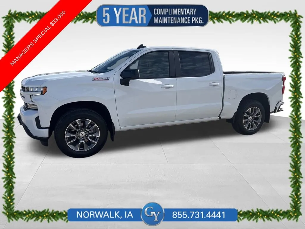 White 2022 Chevrolet Silverado 1500 LTD RST for sale in Norwalk, IA