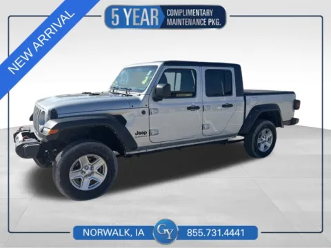 Silver 2023 Jeep Gladiator Sport for sale in Norwalk, IA