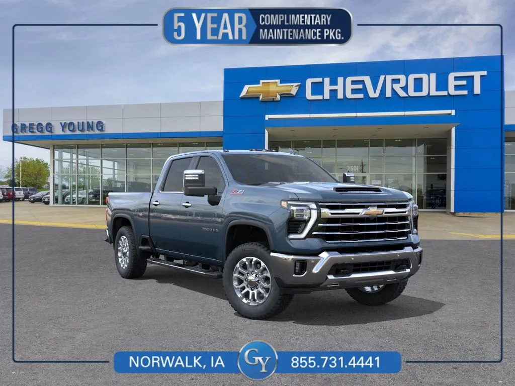 Blue 2026 Chevrolet Silverado 2500HD LTZ for sale in Norwalk, IA