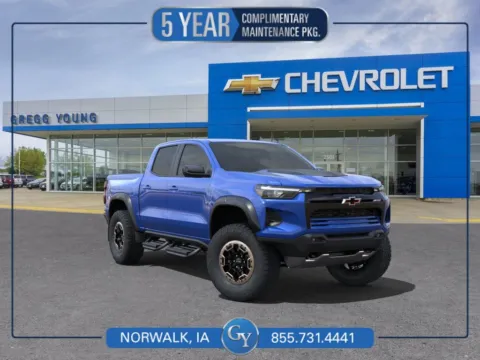 Blue 2025 Chevrolet Colorado ZR2 for sale in Norwalk, IA