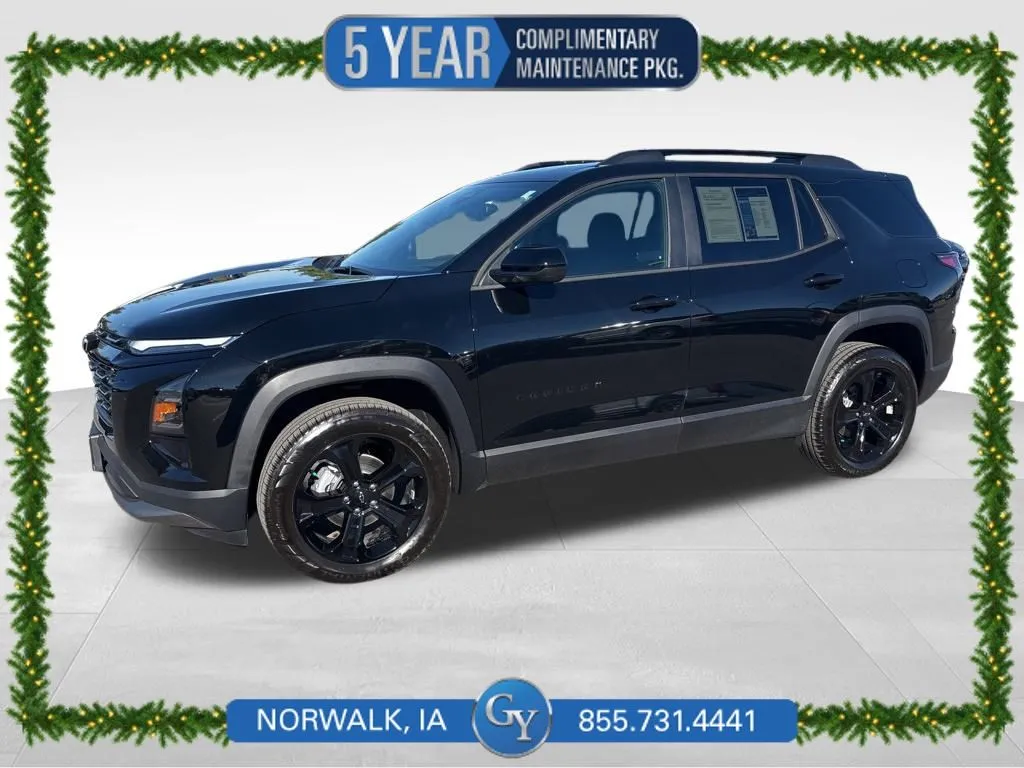 Black 2026 Chevrolet Equinox LT for sale in Norwalk, IA