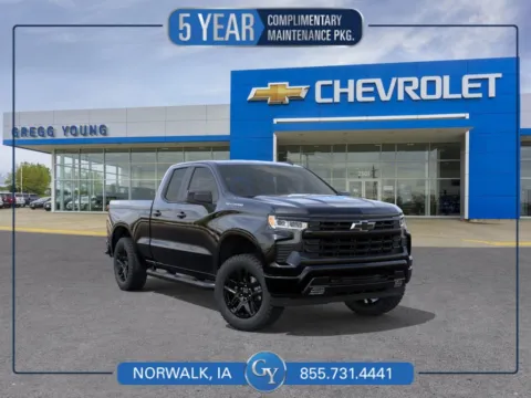 Black 2026 Chevrolet Silverado 1500 RST for sale in Norwalk, IA