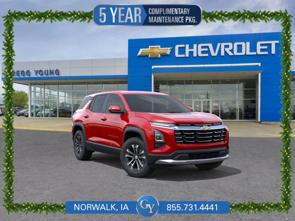 Red 2026 Chevrolet Equinox LT for sale in Norwalk, IA