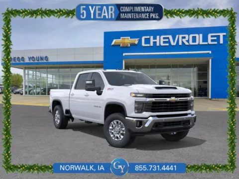 White 2026 Chevrolet Silverado 2500HD LT for sale in Norwalk, IA