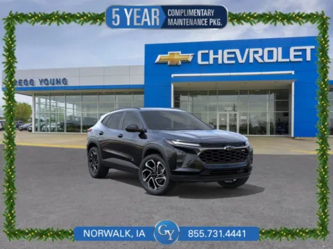 Black 2026 Chevrolet Trax 2RS for sale in Norwalk, IA