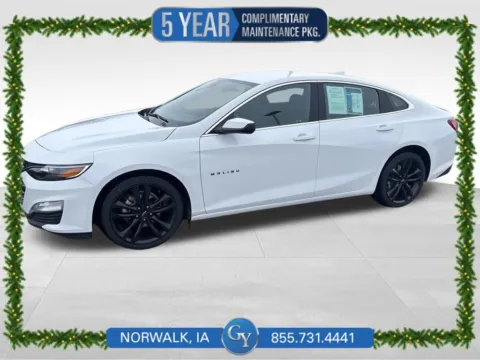White 2024 Chevrolet Malibu LT for sale in Norwalk, IA