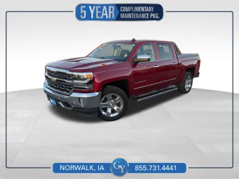 Red 2018 Chevrolet Silverado 1500 LTZ for sale in Norwalk, IA