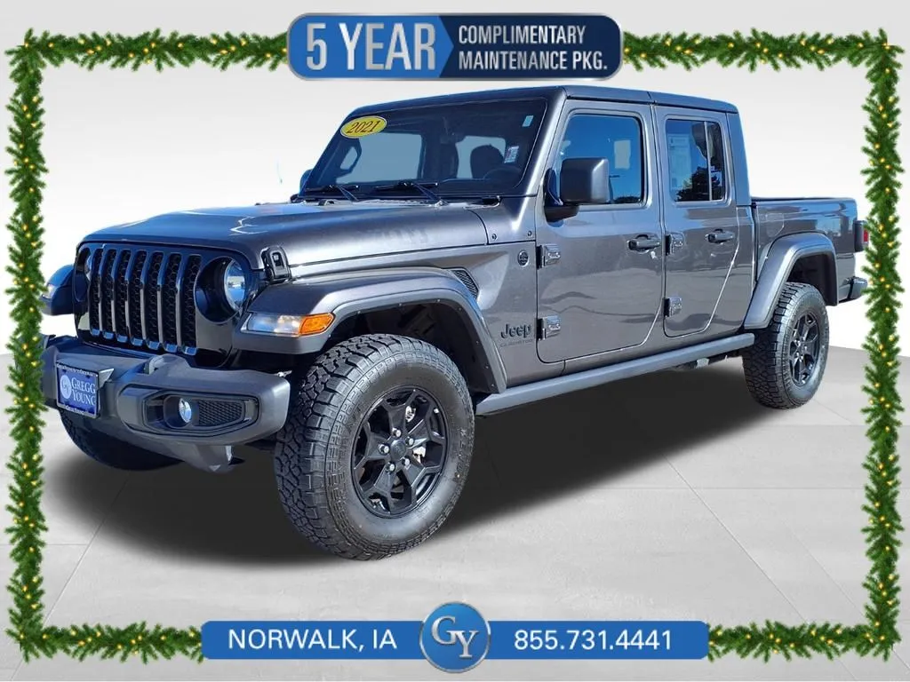 Gray 2021 Jeep Gladiator Sport for sale in Norwalk, IA