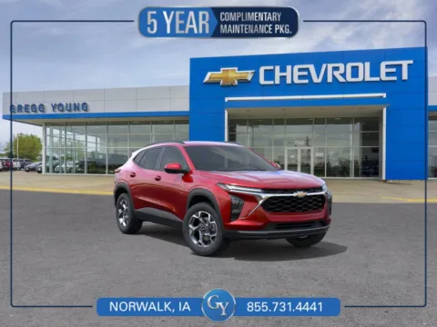 Red 2026 Chevrolet Trax LT for sale in Norwalk, IA