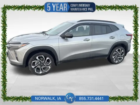 Gray 2025 Chevrolet Trax 2RS for sale in Norwalk, IA