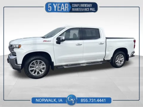 White 2021 Chevrolet Silverado 1500 LTZ for sale in Norwalk, IA