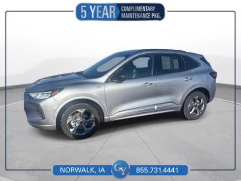 Silver 2024 Ford Escape ST-Line for sale in Norwalk, IA