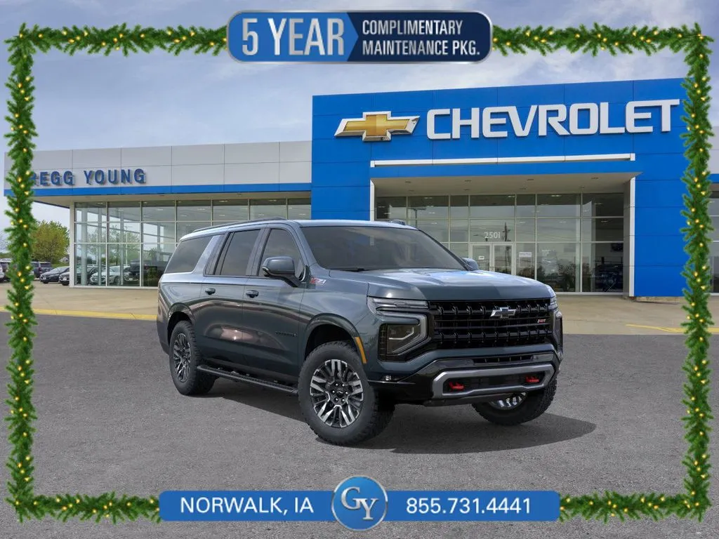 Gray 2026 Chevrolet Suburban Z71 for sale in Norwalk, IA