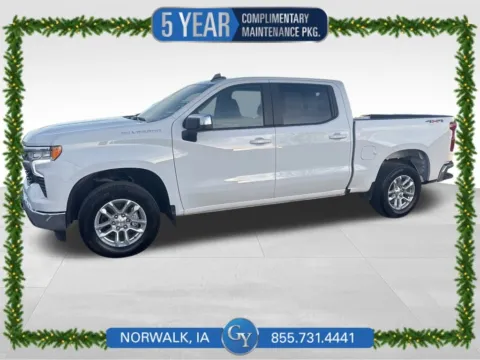 White 2024 Chevrolet Silverado 1500 LT for sale in Norwalk, IA