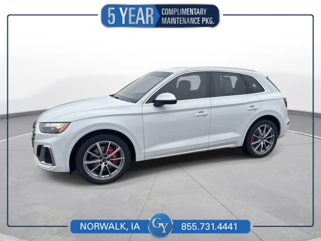 White 2024 Audi SQ5 Premium Plus for sale in Norwalk, IA