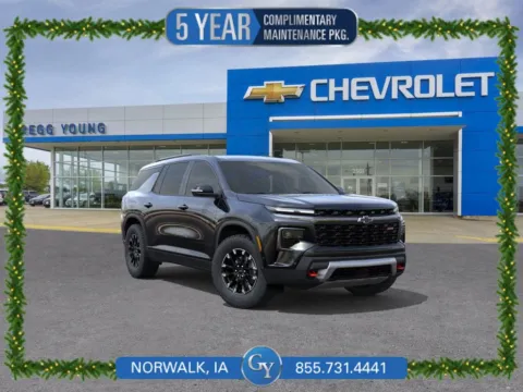 Black 2026 Chevrolet Traverse Z71 for sale in Norwalk, IA