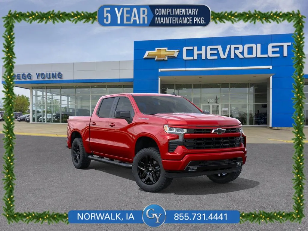 Red 2026 Chevrolet Silverado 1500 RST for sale in Norwalk, IA