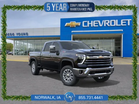 Black 2026 Chevrolet Silverado 2500HD LTZ for sale in Norwalk, IA