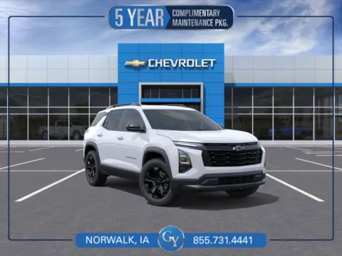 White 2026 Chevrolet Equinox LT for sale in Norwalk, IA