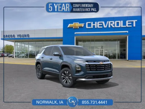 Blue 2026 Chevrolet Equinox LT for sale in Norwalk, IA