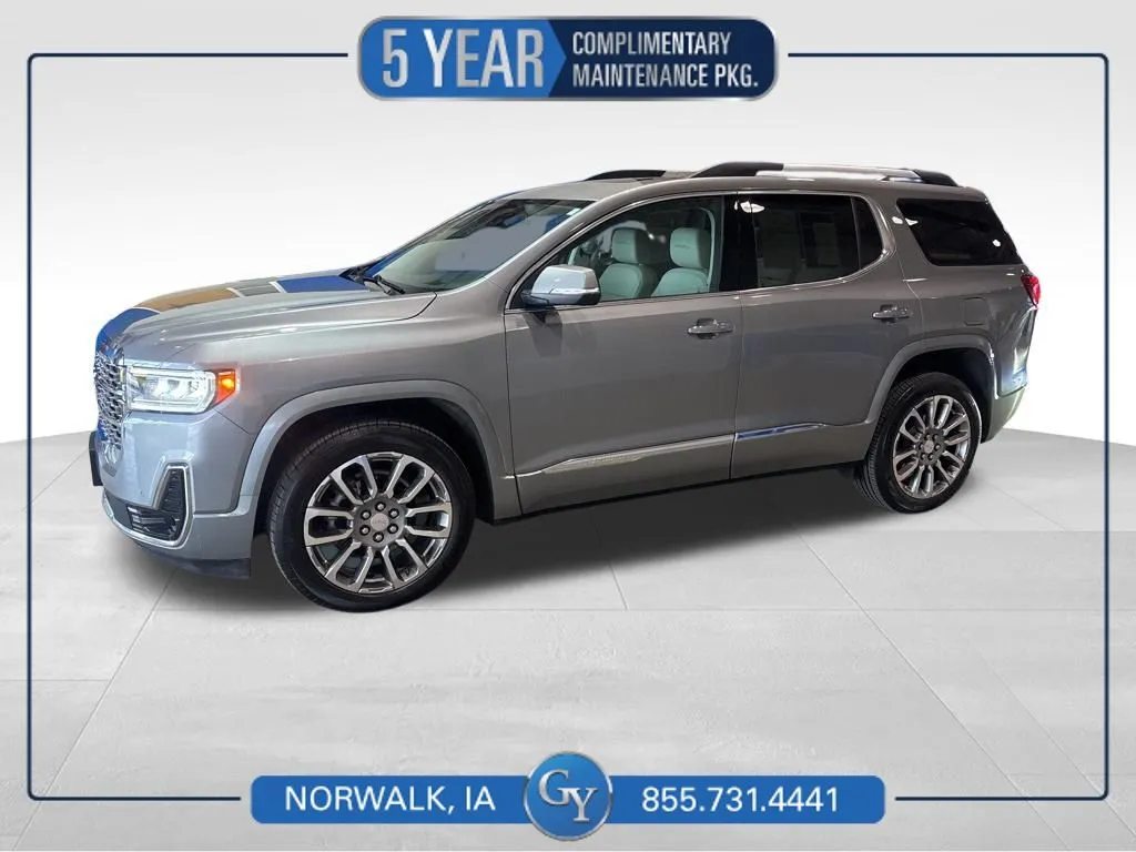 Gray 2023 GMC Acadia Denali for sale in Norwalk, IA