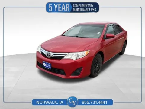 Red 2013 Toyota Camry for sale in Norwalk, IA