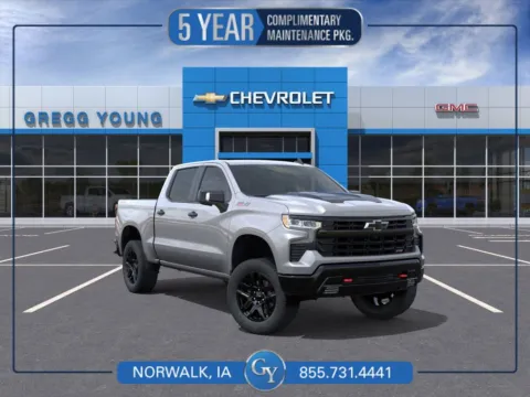 Gray 2026 Chevrolet Silverado 1500 LT Trail Boss for sale in Norwalk, IA