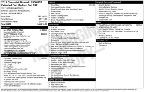 Photos of 2019 Chevrolet Silverado 1500 RST for sale in Norwalk, IA at Gregg Young Chevrolet of Norwalk