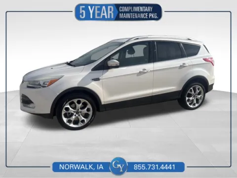 White 2016 Ford Escape Titanium for sale in Norwalk, IA