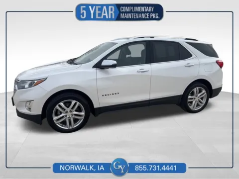 White 2019 Chevrolet Equinox Premier for sale in Norwalk, IA