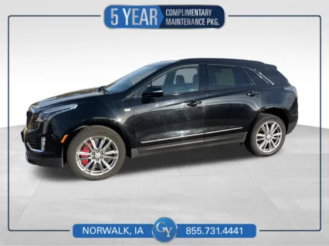 Black 2023 Cadillac XT5 Sport for sale in Norwalk, IA