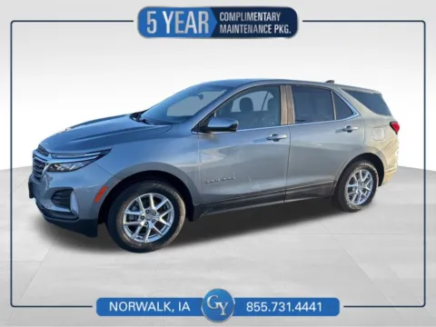 Gray 2024 Chevrolet Equinox LT for sale in Norwalk, IA