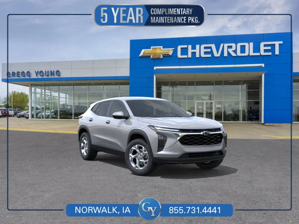 Gray 2026 Chevrolet Trax LS for sale in Norwalk, IA