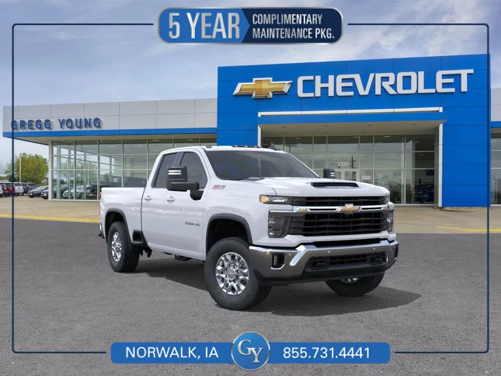 White 2026 Chevrolet Silverado 2500HD LT for sale in Norwalk, IA