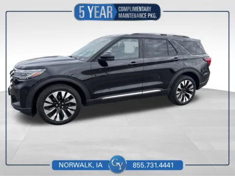 Black 2025 Ford Explorer Platinum for sale in Norwalk, IA