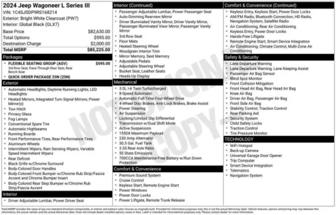 Photos of 2024 Jeep Wagoneer L Series III for sale in Norwalk, IA at Gregg Young Chevrolet of Norwalk