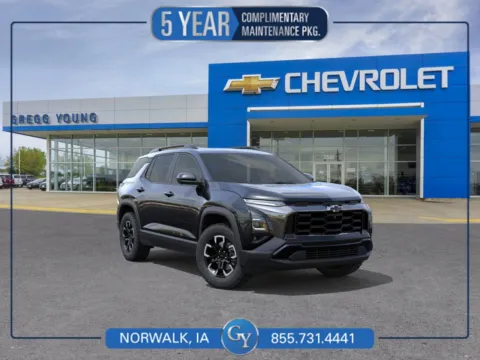 Black 2026 Chevrolet Equinox AWD ACTIV for sale in Norwalk, IA