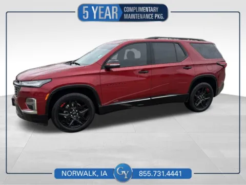 Red 2023 Chevrolet Traverse Premier for sale in Norwalk, IA