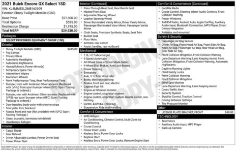 Photos of 2021 Buick Encore GX Select for sale in Norwalk, IA at Gregg Young Chevrolet of Norwalk