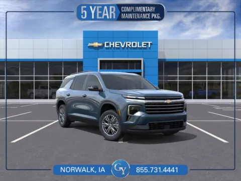 Blue 2026 Chevrolet Traverse LT for sale in Norwalk, IA