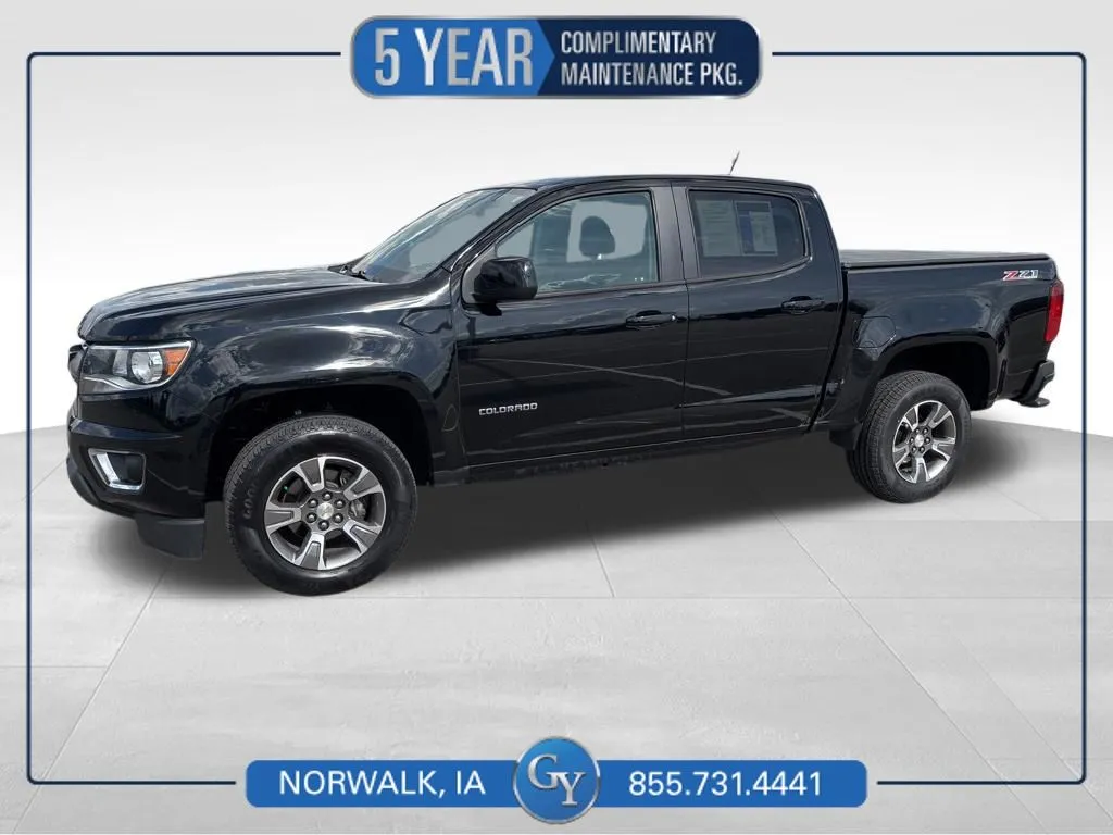 Black 2019 Chevrolet Colorado Z71 for sale in Norwalk, IA