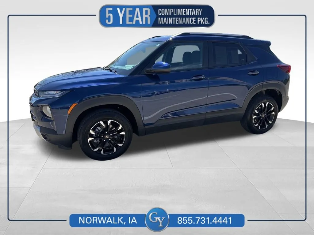 Blue 2023 Chevrolet TrailBlazer LT for sale in Norwalk, IA