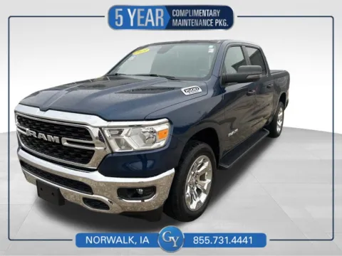 Blue 2023 Ram 1500 Big Horn/Lone Star for sale in Norwalk, IA