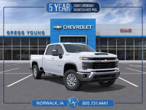 White 2026 Chevrolet Silverado 2500HD LT for sale in Norwalk, IA